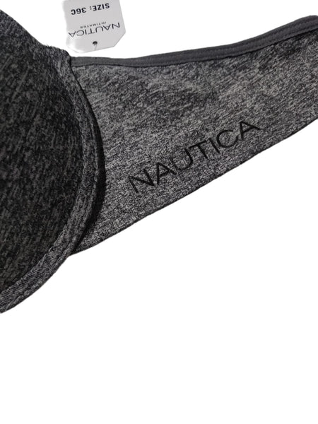 36C - Brassier Push Up NAUTICA Gris