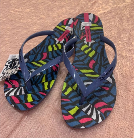 SANDALIA Ipanema Wave Azul #3Mex / #6 Usa