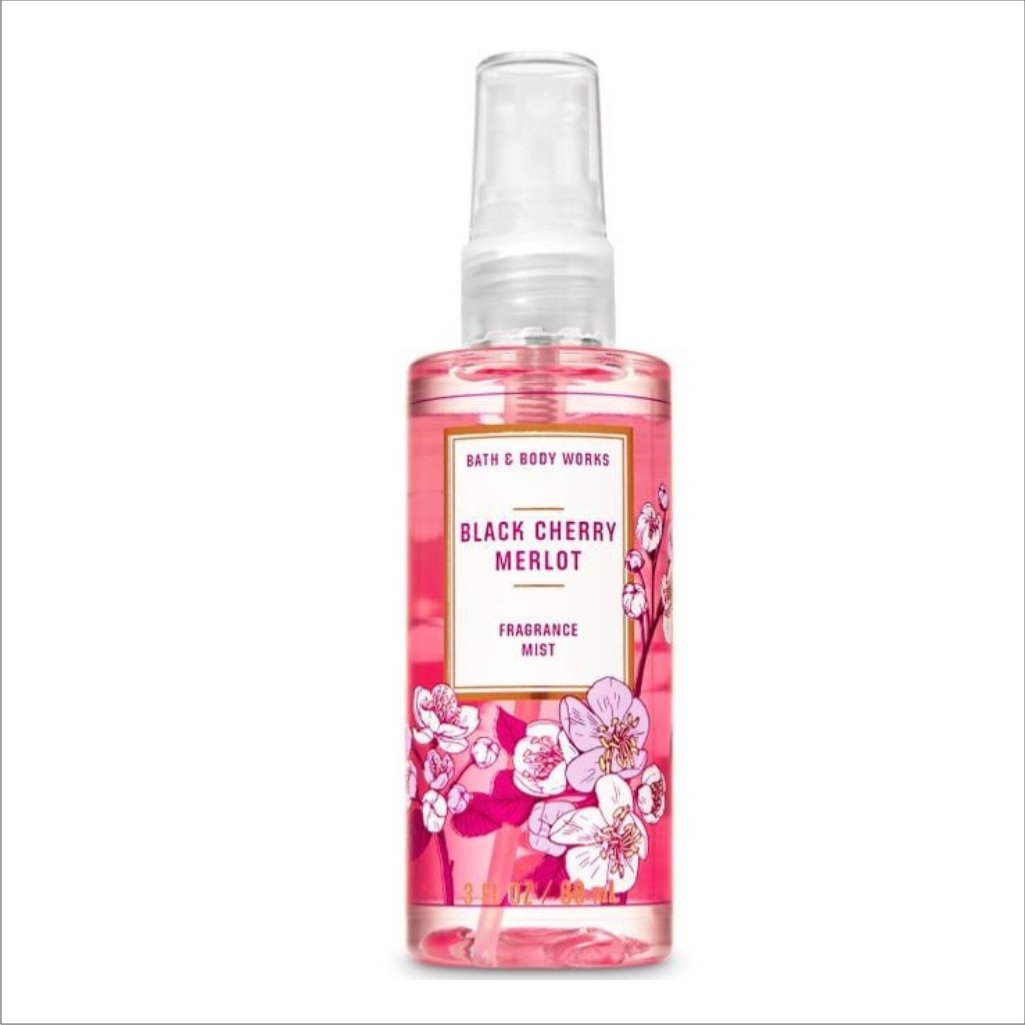 BODY MIST MINI Black Cherry Merlot 88ml – Beauty Pink Shy