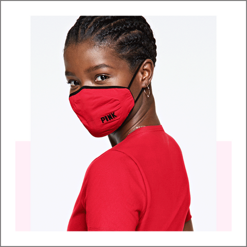 CUBREBOCAS Rojo Pink