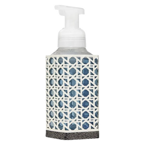 PORTA JABÓN ESPUMOSO para manos Blanco Cream Gris Madera