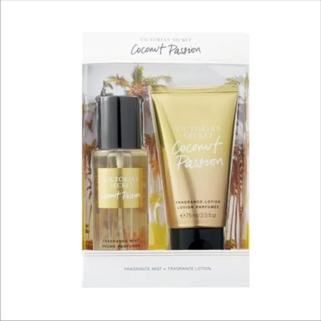 SET Body Mist/Body Lotion Coconut Milk & Rose 75ml